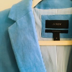 JCREW Linen Cambell Blazer
